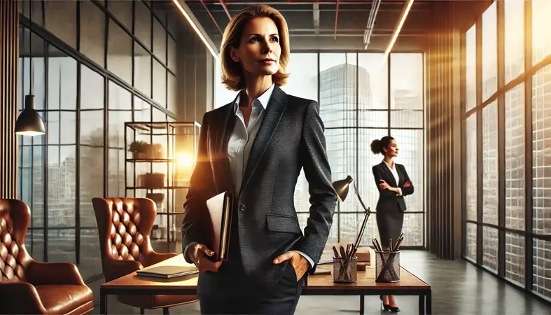 A woman leader symbolizing great vision and guidance, the Essential Quality of A Good Leader